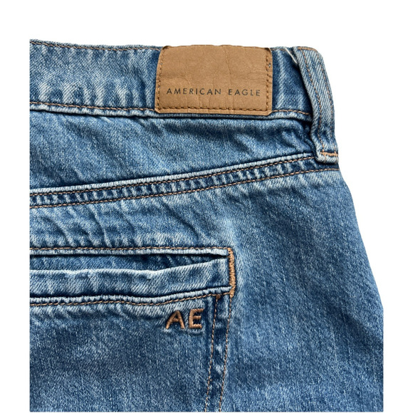 American Eagle Jeans Womens Size 18 90s Wide Leg Hi-Rise Retro Boho Casual Y2K - Picture 11 of 12